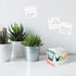 Modern Appreciation Sticky Note Cube, 600 Sheets, 2.75" Motivational Memo Block Printed on 4 Sides, Made in USA