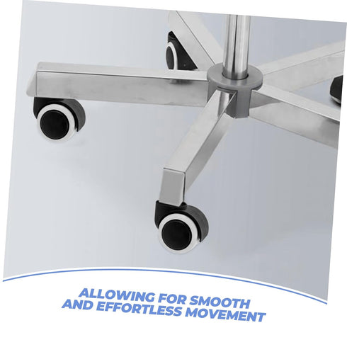 Replacement Wheels for Medical IV Stand - Easy Maneuver Rolling Cart
