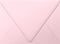 LUXPaper A7 Contour Flap Invitation Envelopes - 50 Qty - Candy Pink 5 1/4" x 7 1/4" 80lb Text