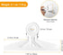 Coideal Extra Large Bulldog Clips White - 2 PCS 20cm Jumbo XL Bull Binder Paper Clip Clamps for Office