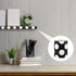Ciieeo Work Desk Decor, 5M Black and White Dot Bulletin Board Borders for Wall Art Decor