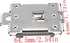 35mm Rail Mounting Bracket, Metal DIN Rail Mount Adapter for Solid State Relay