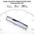 Fiber Tester 5Km Visual Fault Locator with Li-ion Battery and USB Type-C Charge, Includes FC to LC Adapter