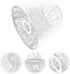 E27 19X19X19cm, Uonlytech Tree Shadow Lamp Shade, Clip On Table Lampshade Hollow out Metal Lamp Shade Light Accessories