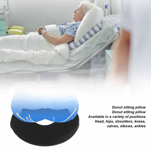 Donut Pillow for Tailbone Pain Relief, Donut Chair Cushion for Hemorrhoid Relief After Surgery, Desk Chair Use