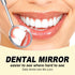 G.CATACC Dental Mirror, Stainless Steel Dentist Tool for Teeth Cleaning Mouth Inspection Mirror with Storage Box