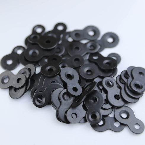 48 Pcs Heavy Duty Figure 8 Fastener Steel Table Top Fastener for Wood, 12 Gauge Steel Connector Bracket Desk Top Clip
