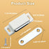 Jersvimc 6Pcs Closet Magnetic Door Catch Cabinet Door Magnets Catch, Drawer Magnet Latch Magnetic Shutter Hardware