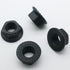 QYIMLI 20Pcs M10 1.25mm x Flange Nut, Carbon Steel Thread Hardware Nuts Serrated Flange Lock Nuts Metric Hex Flange