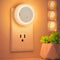FOLKSMATE LED Night Lights Plug into Wall, Dimmable Plug in Nightlight with