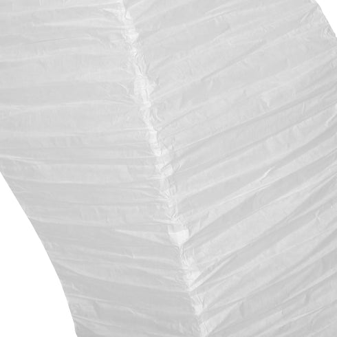 FOMIYES Foldable Paper Floor Lamp Shade Replacement, Minimalist Rice Paper Lampshade for Living Room Bedroom Office