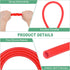 1/8"(3mm) 3/16"(5mm) 20ft(6 M METERXITY Silicone Tubing, ID x OD Silicone Rubber Vacuum Tube, M) High Temp Water Air