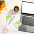 Frog Sticky Notes, Kawaii Frogs Sets, Aesthetic Cute Mini Animal Self-Stick Notes Pads for Frog Lovers