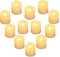 SHYMERY Flameless Votive Candles,Lasts 2X Longer,Battery Operated LED Tea Lights with Warm