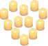 SHYMERY Flameless Votive Candles,Lasts 2X Longer,Battery Operated LED Tea Lights with Warm