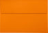 LUXPaper A10 Invitation Envelopes | Peel & Press | 6" x 9 1/2" | Mandarin Orange | 80lb. Text | 50 Qty