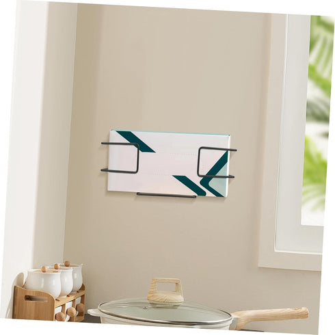 2sets 2pcs*2 ULTECHNOVO Stylish Wall-Mounted Glove Dispenser Holder for Tissue Boxes for Kitchen Workplace