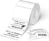 NIIMBOT Label Tape for B1/B21/B3S, 1.97'' x 1.18'' (50x30mm), 230 Labels/Roll for Small Business, White