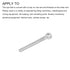 Shoulder Swing Lifting Bolt (M6x50mm) 10Pcs, 304 Stainless Steel Eye Bolts for Home Renovation Fasteners