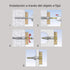 fischer Universal Plug UX 6x35 R (with Rim) 100pcs for Solid, Hollow, and Board Building Materials