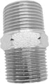 1 Piece 3/4" x 3/4" Male NPT Hex Nipple Plated Steel Hydraulic Fitting Adapter by CDQBWKJGFJ