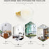 E12 Bulbs, 40W Dimmable Bulbs 4000k G16.5 4W E12 g50 Bulb 6Pack LEOOLS Frosted LED Candelabra Chandelier Light Daylight
