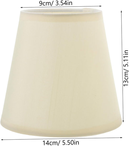 Clip Cloth Lampshade for Table Floor Lamps Modern Replacement Shade Easy Installation Rattan Design Versatile Home