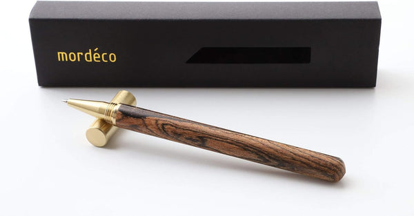 Wood Pen, Elegant Rollerball Pen with Liquid Ink 0.5mm, Fancy Gift for Signature, Executive Business Office Supplies