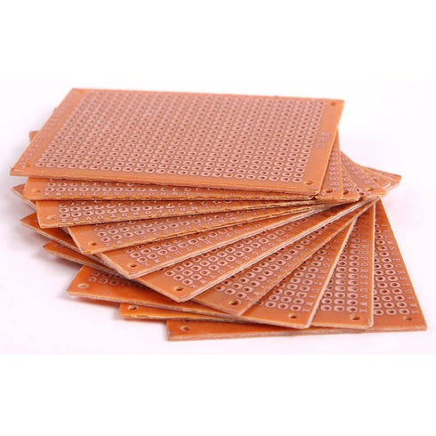 HiLetgo 20pcs Solder Finished Prototype PCB for DIY Circuit Board Breadboard, 5x7cm