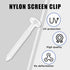 SunDiss 36 3 Inch Pcs Vinyl Shutter Fastener Window Panel Peg Lok Pin Pegs Screws Shutter Spikes Anchor for Installing