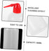 2pcs ULTECHNOVO Portable Narrow Mouth Wash Bottle with Scale for Laboratory Use Efficient Cleaning Lightweight Design
