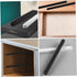 2pcs VILLCASE Side Mount Drawer Slides Replacement Rails for Dressers Bedside Cabinets Wardrobes Smooth Sliding