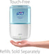 ES6 1200 mL ES6 (Pack 1) 6430-01 PURELL Automatic Hand Soap Dispenser, White, Compatible with PURELL Hand Soap Refills