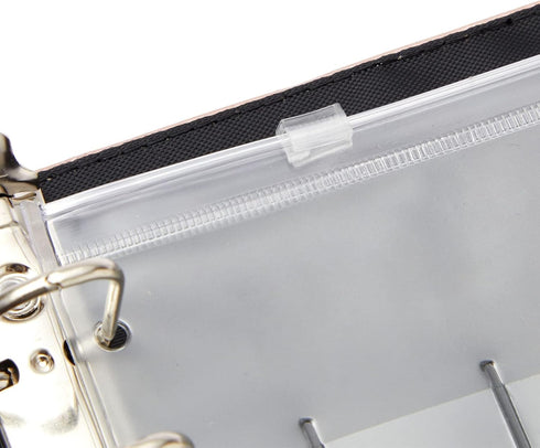 Juvale 7 Ring Business Check Binder, Checkbooks Organization, Rose Gold Faux Leather Folder for 600 Checks