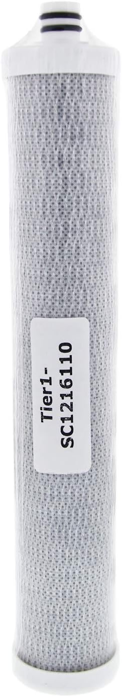 Tier1 10 Micron PRE-RO Carbon Block Reverse Osmosis Filter Replacement Cartridge