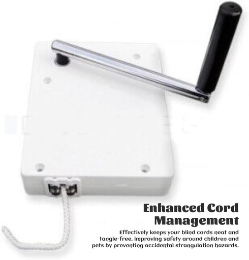 LLPGETRR Roller Blinds Cord Winder Window Shutters Belt Winder Belt Including Crank Handle Roller Shutter Strap Repair