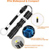 LED Flashlights, Tactical Flashlight Mini with High Lumen, Camping Handheld Pen Light, Powerful Super Bright Versatile