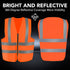 3-Pack Safety Vest for Women and Men