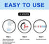 Emnce Fentanyl Test Strips Home Drug Testing Kit - Accurate for Powder Substances, Liquids & Pills | 25 Pack Urine Test