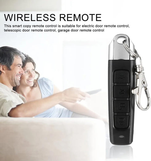 Gantch 4 433mhz Universal Copy Remote Key Smart Home Remote Control Key Fob, Buttons Cloning Wireless Remote Control