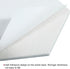 PATIKIL Hexagon Felt Board Tiles, 4 Pack Self Adhesive Moon Wall Pin Bulletin Board with Push Pins for Decor