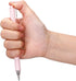 RIANCY Retractable Pink Pens, Black Ink Quick Dry Gel Ink, Smooth Writing 0.5mm, Cute Pen for Journaling