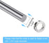HARFINGTON 304 Stainless Steel Double Split Axle Clamp-On Shaft Collar for 1-3/4" Rod
