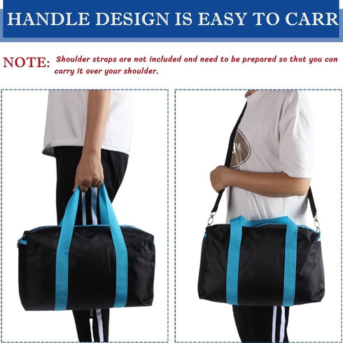 Wide Mouth Tool Bag, Heavy Duty Tote Bag for Men, High Capacity Organizer for Electricians Mechanics Carpenters (12