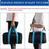 Wide Mouth Tool Bag, Heavy Duty Tote Bag for Men, High Capacity Organizer for Electricians Mechanics Carpenters (12