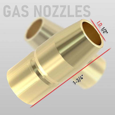 YESWELDER MIG Welding Gun Accessory Kit, .030" Tip-Nozzle-Diffusers for Miller Millermatic M-100/150 Hobart H-9/10