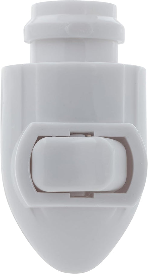 4 Bulb, Pack 4 Projectpak Plug in Night Light Module Includes Watt White Plastic, Great for Making Your Own DIY