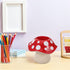 5.00X5.00X4.33In LALAFINA Mushroom Pen Holder Cute Desk Organizer Pencil Cup Desktop Stationery Storage Box for Office