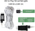 9.8FTx6.6FT 192 8 woohaha Outdoor Christmas Net Lights, LED Plug-in Mesh Lights with Lighting Modes, Connectable Light