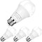 SETEN 4-Pack Dusk to Dawn LED Light Bulbs, 75W Equivalent, Daylight 5000K 1,100LM,